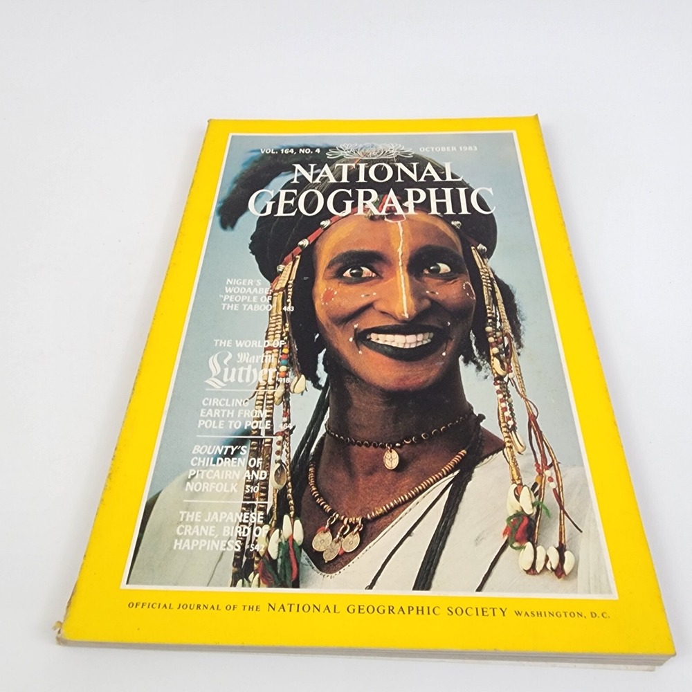National Geographic Magazine October 1983 No Insert
